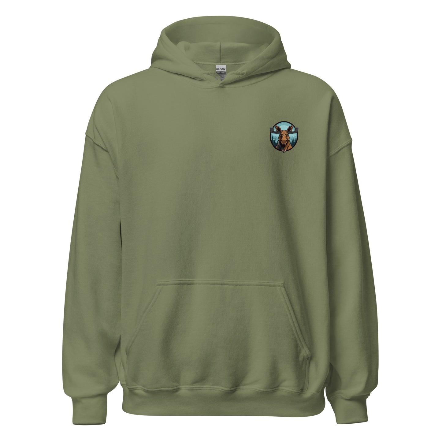 Moose Brigade Coal Roller Gildan Hoodie