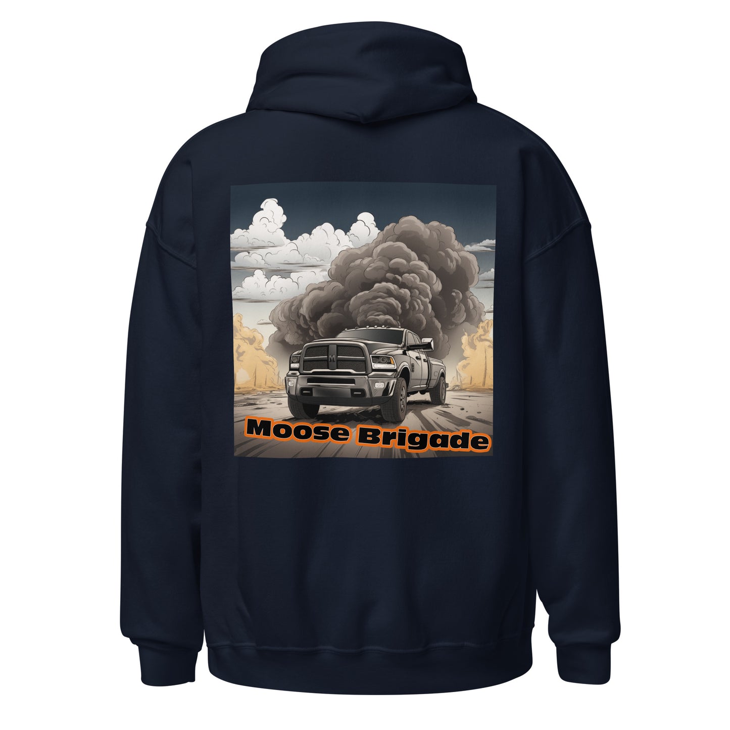 Moose Brigade Coal Roller Gildan Hoodie