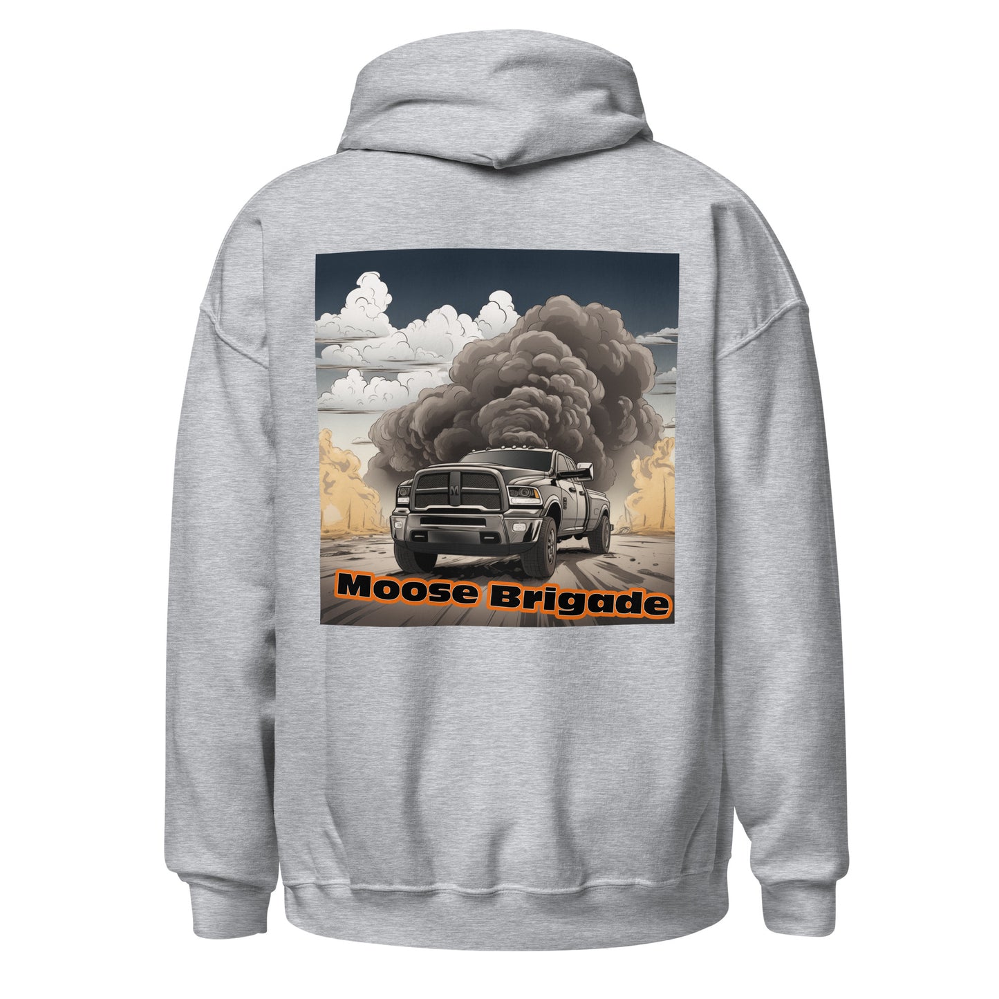 Moose Brigade Coal Roller Gildan Hoodie