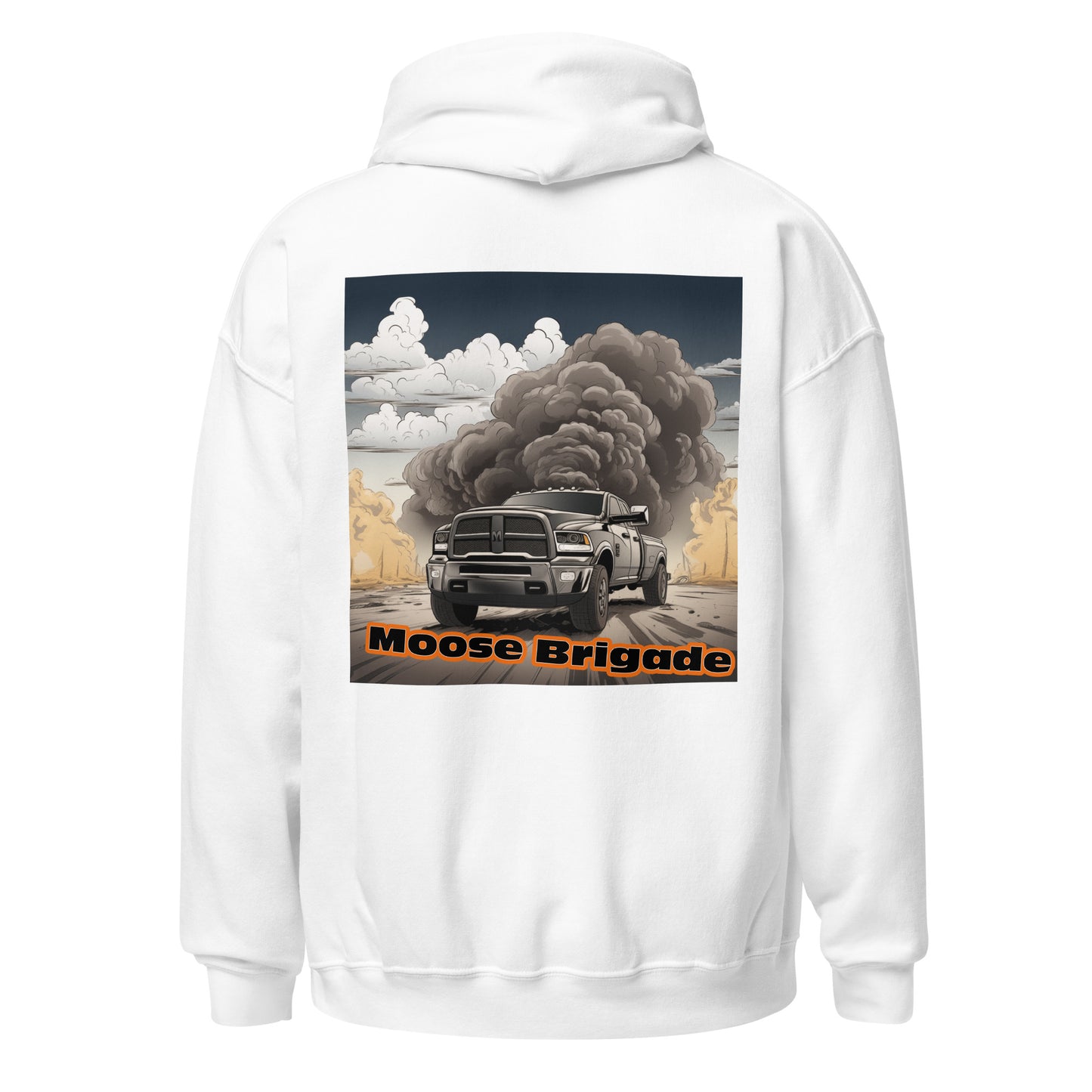 Moose Brigade Coal Roller Gildan Hoodie